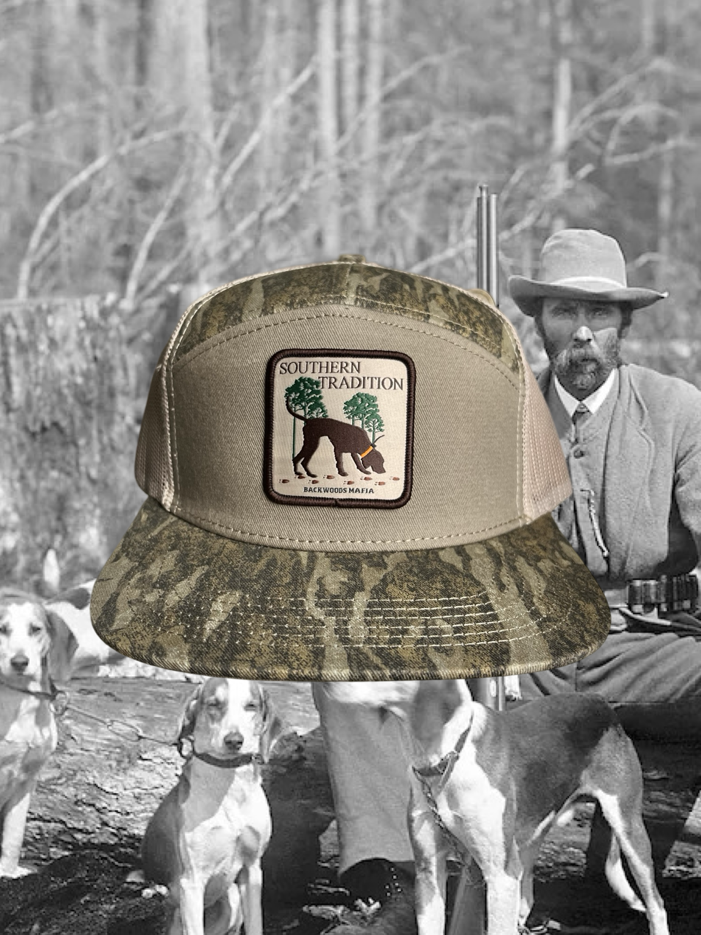 Southern Tradition Woven Patch New Bottomland 7 Panel