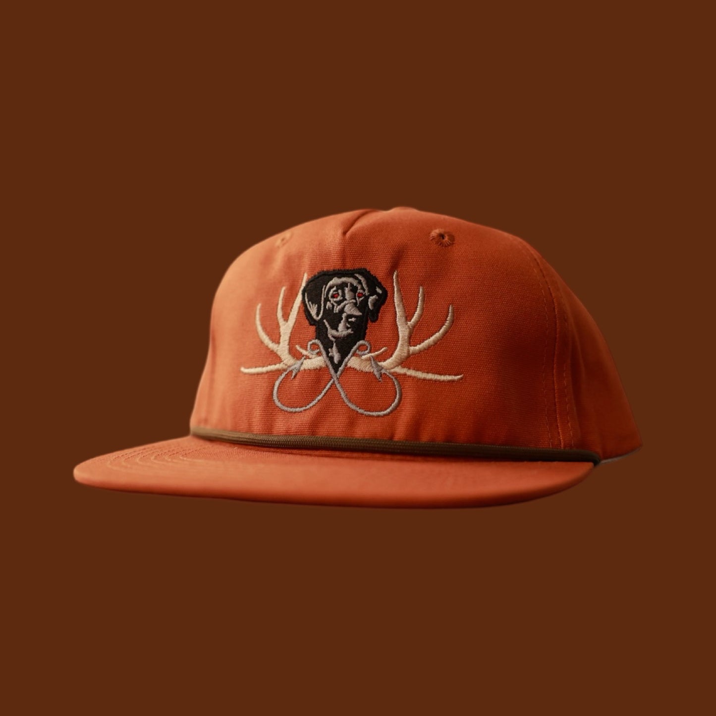 Original Logo Burnt Orange Rope Hat