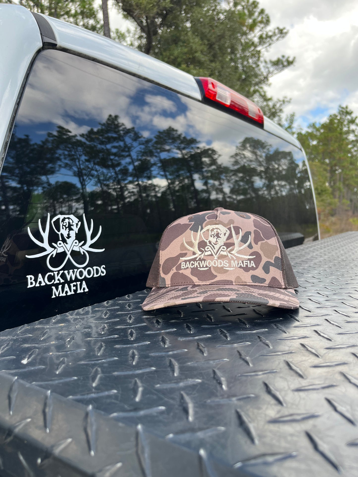 Backwoods Mafia Original Logo Bark Duck Camo