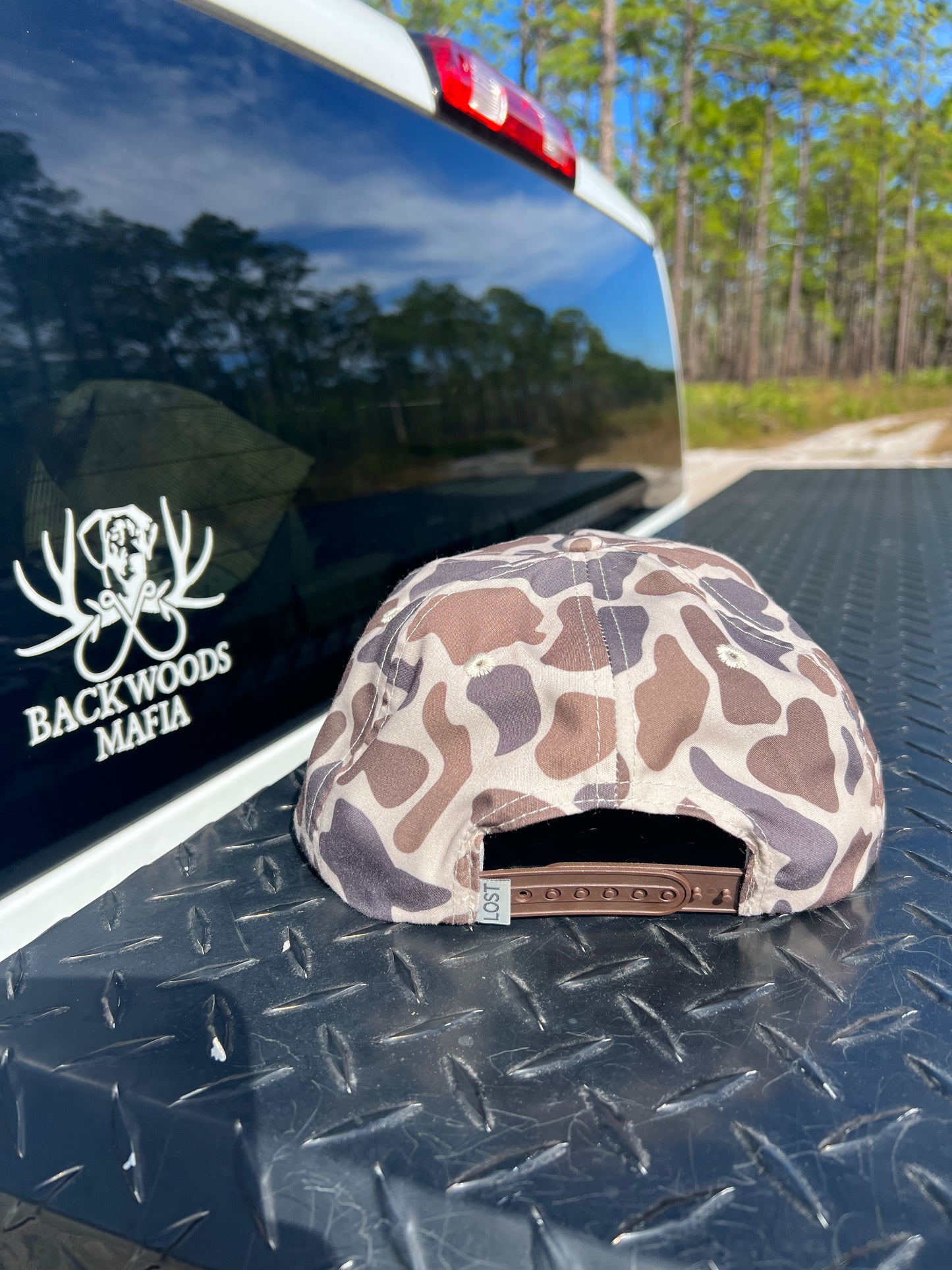 Rut Bustin’ Old School Camo Rope Hat