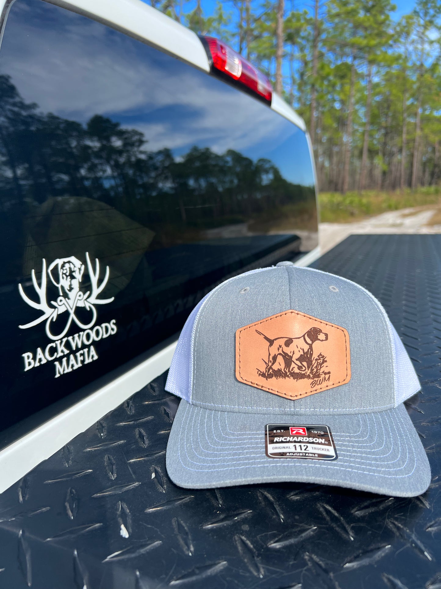 On Point Heather Gray/White Hat