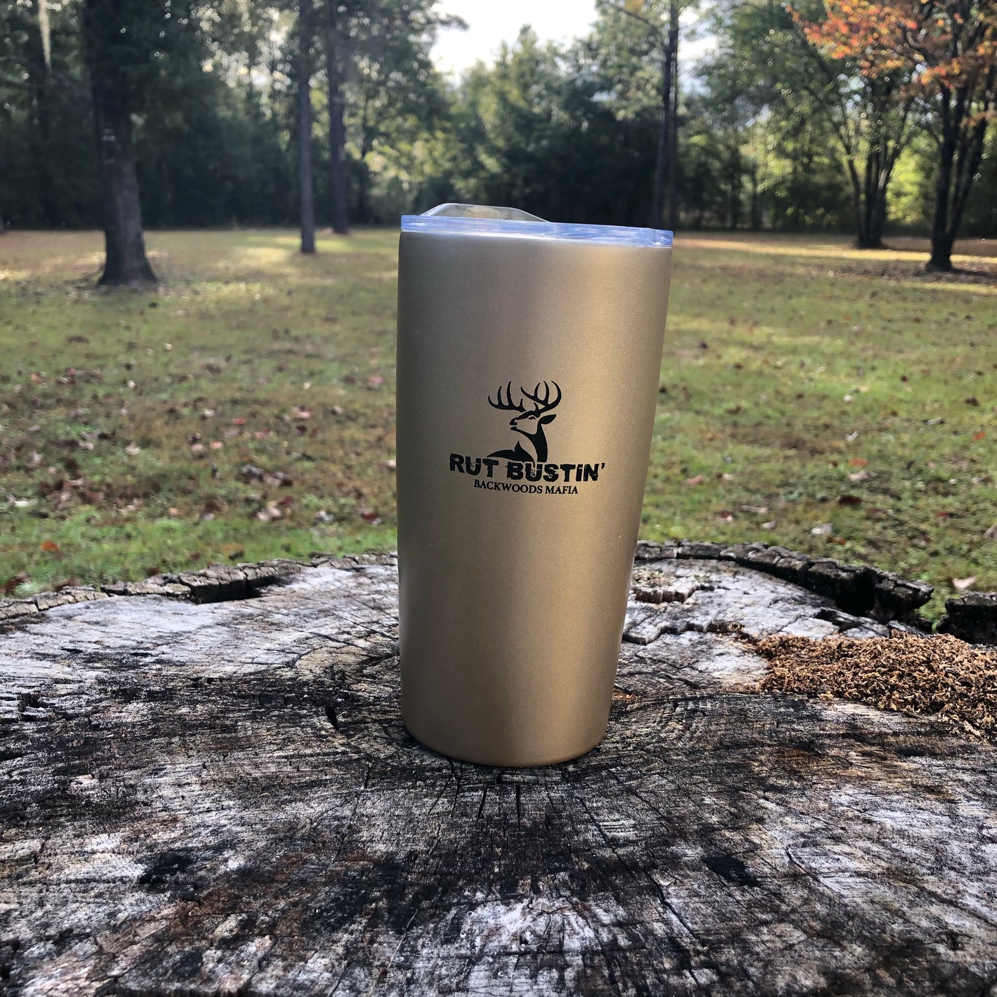 Rut Bustin’ Gold 20oz Tumbler