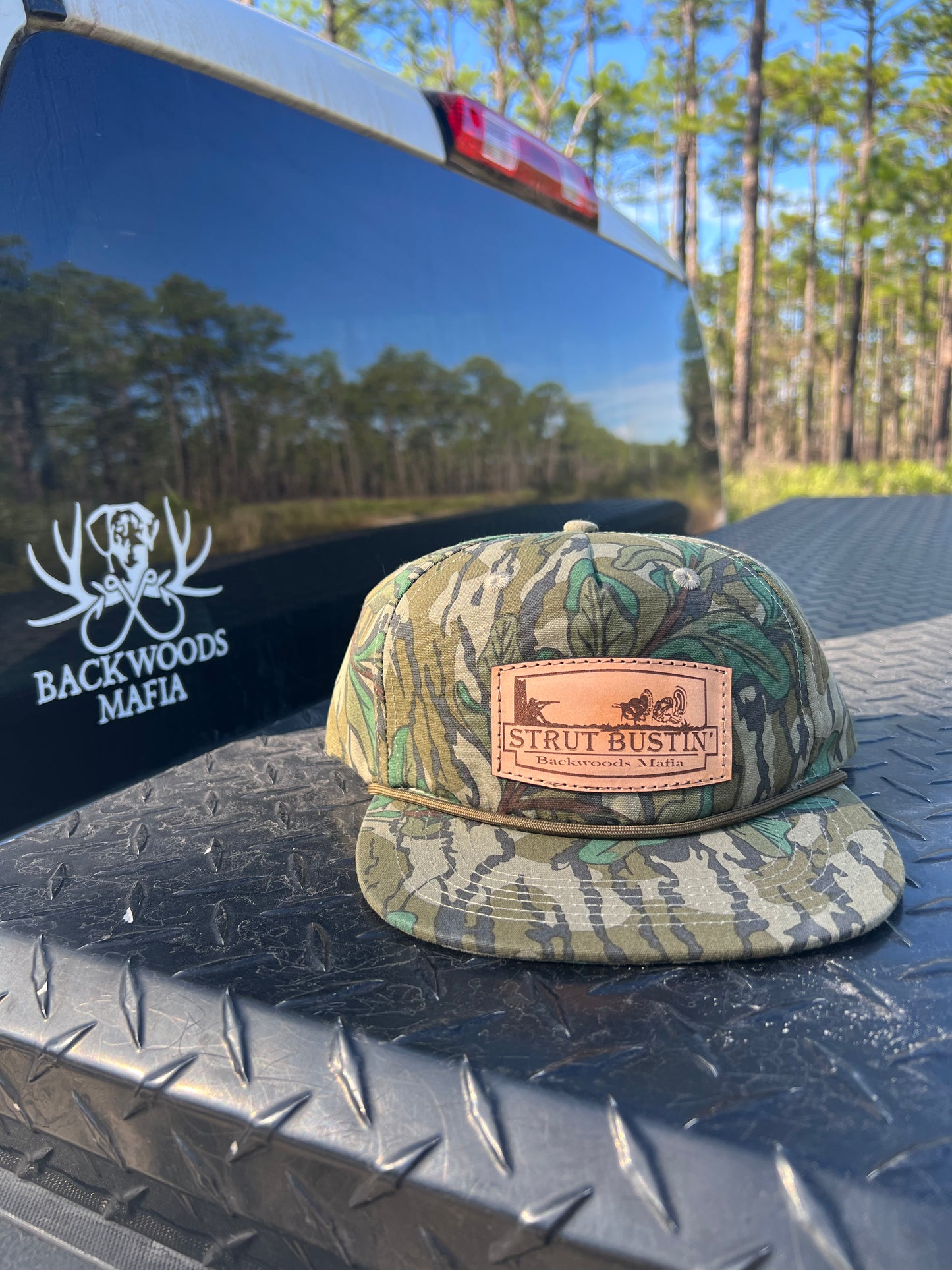 Strut Bustin’ Green Leaf Rope Hat