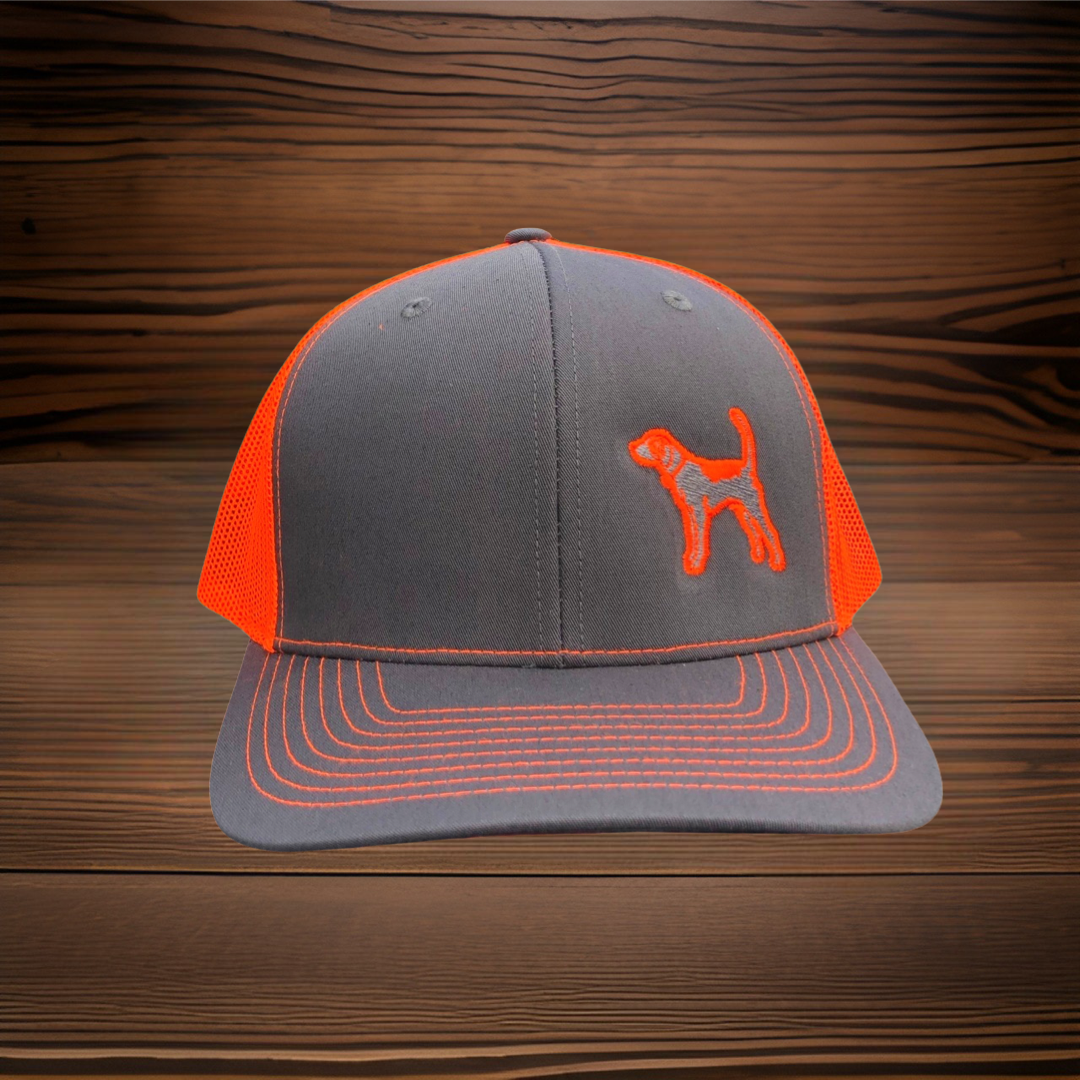 This Dog Will Hunt Gray/Orange Hat