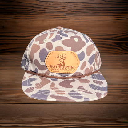 Old school camo cap on sale