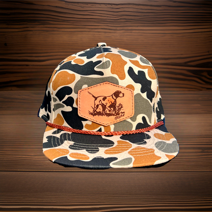 On Point Old School Camo Rope Hat