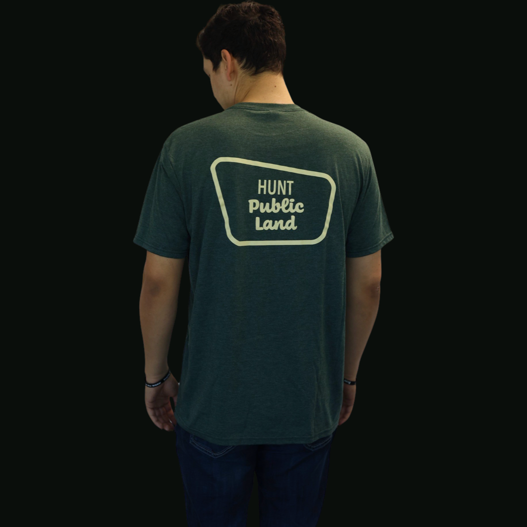 Hunt Public Land Green/Khaki Shirt