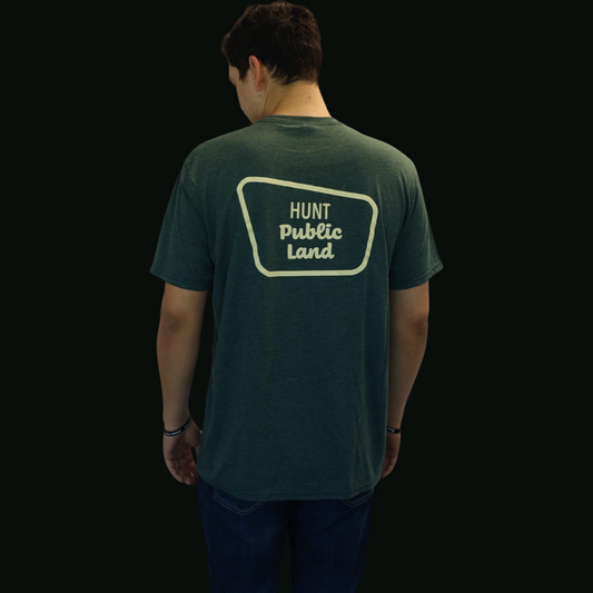 Hunt Public Land Green/Khaki Shirt