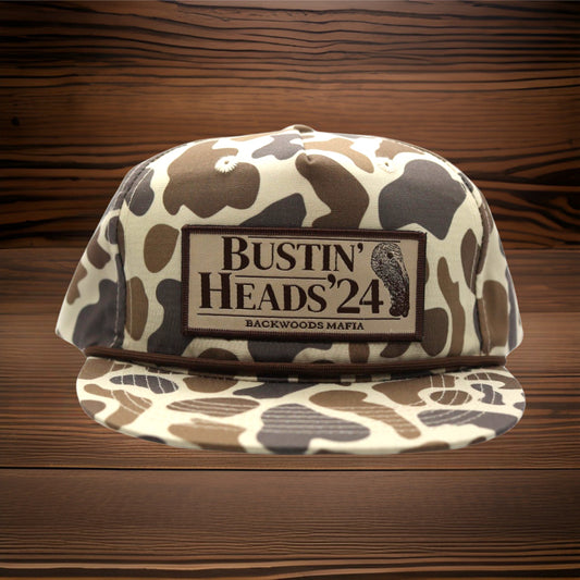 Bustin' Heads Patch Olds Cool Rope Hat