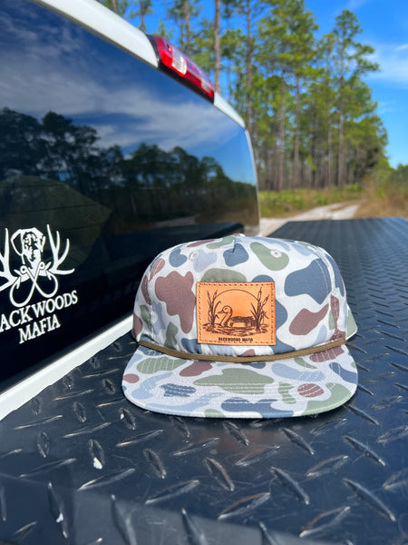 The Pintail Old School Camo Rope Hat