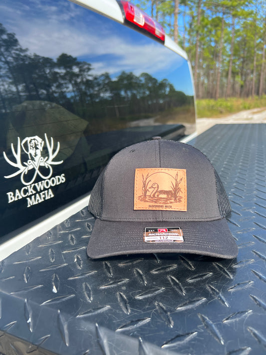The Pintail Solid Black Hat